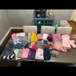 Toddler Girl Clothing Lot